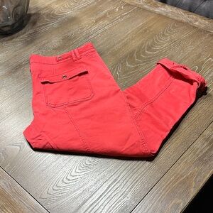 White House Black Market Red Chino Pants